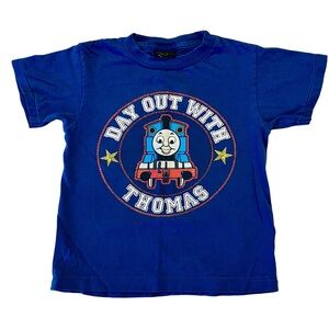 Vintage 90s Thomas the Tank Engine Day Out With Thomas Tee Youth 5/6 USA Made